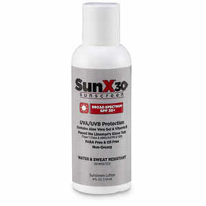 Sun-X SPF 30+ Broad Spectrum Sunscreen, 4 oz. Bottle
