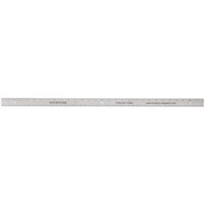 WaterMark Stainless Steel Ruler, 30