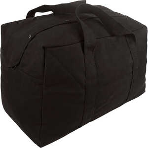 Canvas Parachute Bag, Black