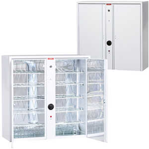 Kerkau F-100 Sterilization Cabinet – Holds 20 headsets or 40 goggles/eyeglasses