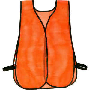 Daytime Wear Mesh Safety Vest, Orange