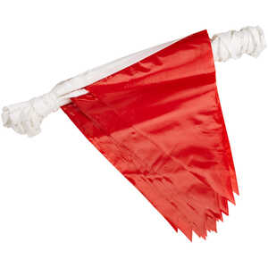 Presco Solid Color Pennant Flag, 60´, Red