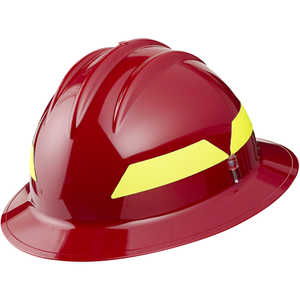 Red Hat, Model FH911H Bullard Wildland Fire Helmet with Self Sizing 6-Point Suspension