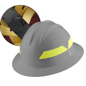 Gray Hat, Bullard Wildland Fire Helmet with Ratchet Suspension