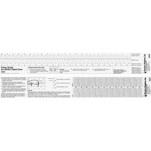 Jim-Gem Fetus Scale for White-Tailed Deer