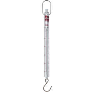 2,500g x 20g Pesola Medio-Line Spring Scale, w/Hook End