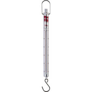 2,500g x 20g Pesola Medio-Line Spring Scale, w/Hook End