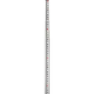 Forestry Suppliers Rectangular-Oval Level Rod, 25´ in Inches/8ths, Collapses to 58.5˝, Six Sections