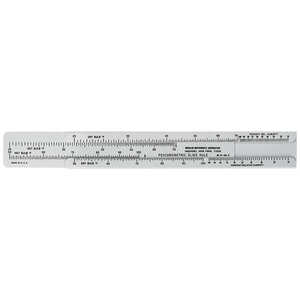 Weksler Psychrometric Slide Rule