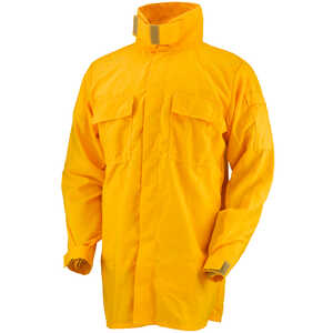 Crew Boss 6.0 oz. Nomex IIIA Brush Shirt, Yellow, Small 34”-36”