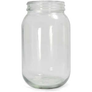 Wide-Mouth Jars, Clear, 32 oz., Pack of 12
