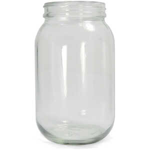 Wide-Mouth Jars, Clear, 32 oz., Pack of 12