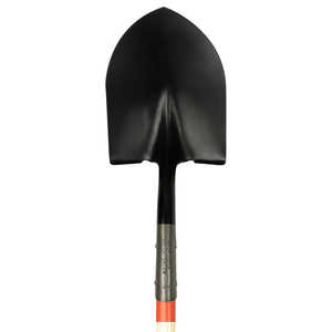 Razor-Back Round Point Shovel with Open-back and Dual Rivet Model 45520