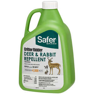 Safer Brand Deer and Rabbit Repellent, 32 oz. Concentrate