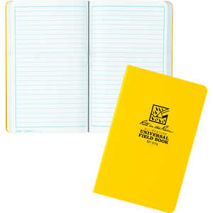 Rite in the Rain Field-Flex Notebook, Universal, Yellow, 4-5/8” x 7-1/4”