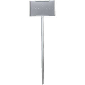 Metal Sign Stand, 11” x 7” with 30” Leg