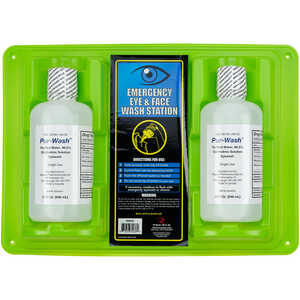 Radians Emergency Eye and Face Wash Station, Double (2x 32 oz.)