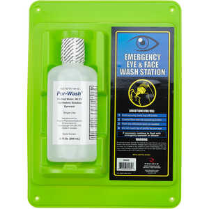 Radians Emergency Eye and Face Wash Station, Single (1x 32 oz.)