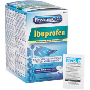 Ibuprofen, 100 Tablets (50 200 mg Two-Tablet Packets)
