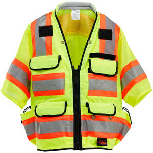 SECO Class 3 Safety Utility Vest
<br /><h5>ANSI/ISEA 107-2004 Compliant</h5>