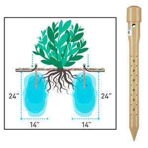 Deep Drip Tree Watering Stake, 14”