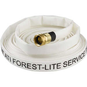 3/4” Kuriyama Forest Lite Mop-Up Hose, 100’, White