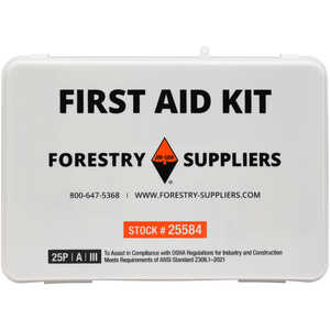 Forestry Suppliers 25-Person Industrial First Aid Kit, Class A+