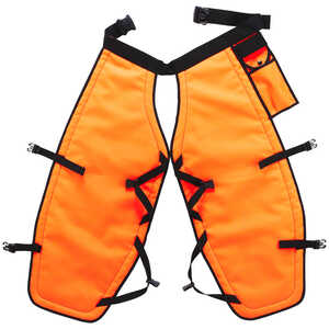 PGI 5-Ply Para-Aramid Chain Saw Chaps, Orange, 32”L