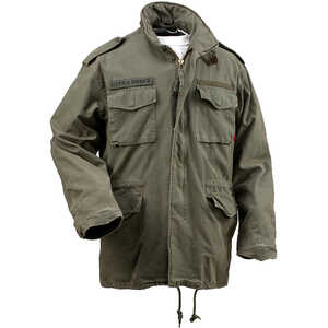 Rothco Vintage M-65 Field Jacket, Olive Drab, X-Large (45-49)