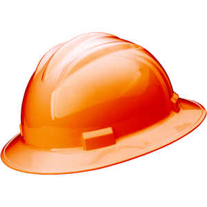 Orange, Ratchet Suspension, Bullard Model S71 Low-Profile Hat