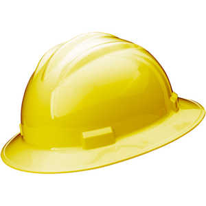Yellow, Ratchet Suspension, Bullard Model S71 Low-Profile Hat