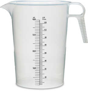 Accu-Pour Measuring Pitcher, 128 oz./4 liter