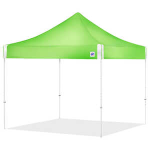 E-Z UP Hi-Viz Utility Instant Shelter, 10´ x 10´, Bright Green