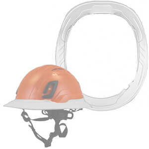 Bullard Type II+ Full Brim Accessory Kit, White