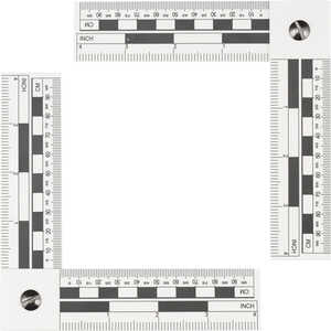 Right Angle, Metric/English Photography Scale Set