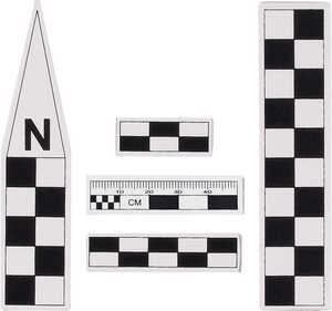 Mini North Arrow and Scale Set