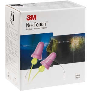 3M No-Touch Earplug without Cord, Box of 100 pairs