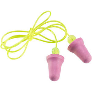 3M No-Touch Earplug with Cord, Box of 100 pairs