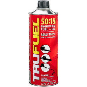 TruFuel 50:1 Engineered Fuel/Oil, Case of Six 32 oz. cans