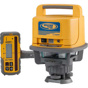 Spectra Geospatial LL500 Laser Level with HL700 Laserometer