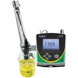 Oakton pH 2700 Benchtop Meter with Double-junction Refillable Glass pH Electrode, ATC Probe, and Electrode Arm
