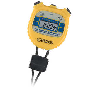 Traceable Waterproof/Shockproof Stopwatch