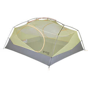 Nemo Aurora 3-Person Tent with Footprint, Mango/Fog