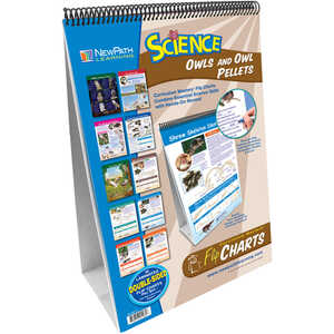 NewPath Learning Owl Pellet Flip Chart Set & Multimedia Lesson