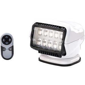 Golight Stryker LED Wireless Remote Controlled Spotlight with Permanent Mount
