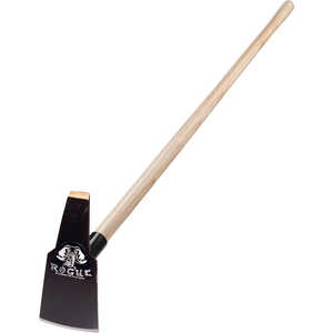 Rogue Hoe Mattock Type Hoe, Ash Handle, Head 4˝W, 60˝L.