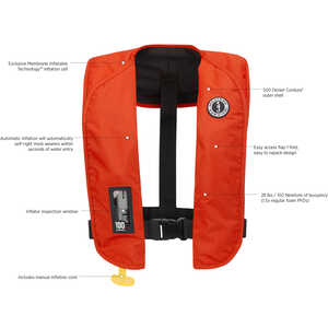 Mustang Survival M.I.T. 100 Auto Inflatable PFD