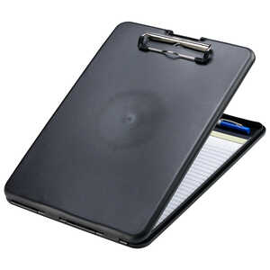 Saunders SlimMate Clipboard, 9 x 12, Black