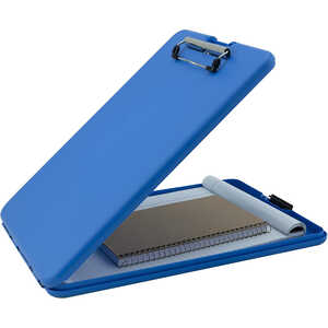 Saunders SlimMate Clipboard, 9 x 12, Blue