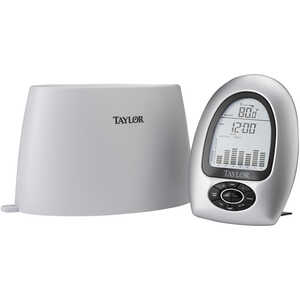 Taylor Wireless Rain Gauge with Thermometer